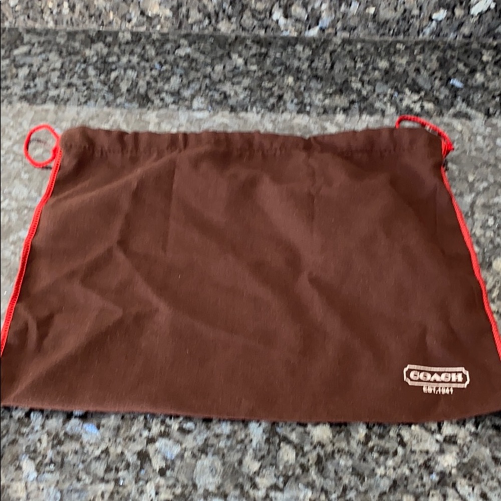 Coach dust bag